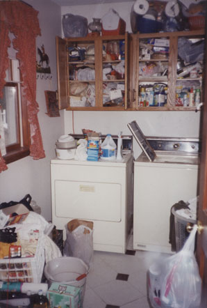 Before Image #11 - Laundry Room completed in 4 hours.