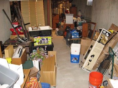 Before Image #4 - Basement completed in 10 hours.